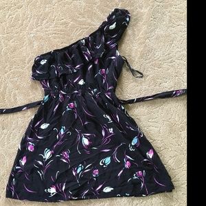 Mink Pink One Shoulder Dress - medium